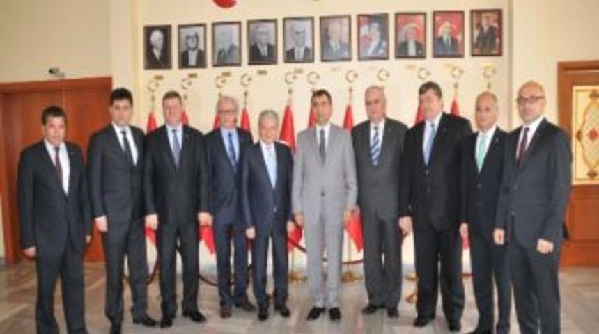 İto&rsquo;dan Vali Toprak&rsquo;a Hoşgeldin Ziyareti
