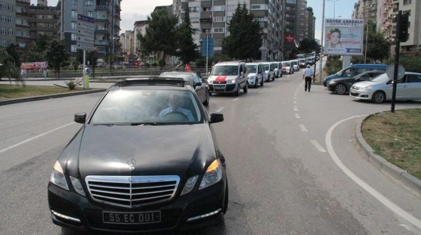 İlkadım Belediyesi, 151 Yeni Aracını Şehir Turuyla Tanıttı