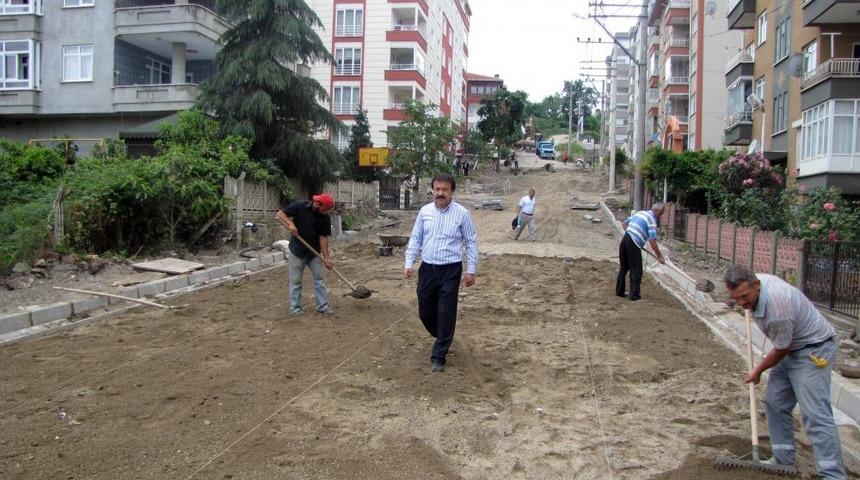 Belediye Başkanı Arpacıoğlu, &Ccedil;alışmaları Yerinde Inceledi