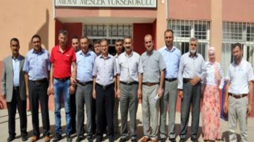 Midyatlı STK&rsquo;lar, MYO M&uuml;d&uuml;r&uuml; Demir&rsquo;i Ziyaret Etti