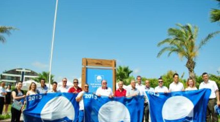 Manavgat'ta Mavi Bayraklı Turistik Tesis Sayısı 75'e Y&uuml;kseldi