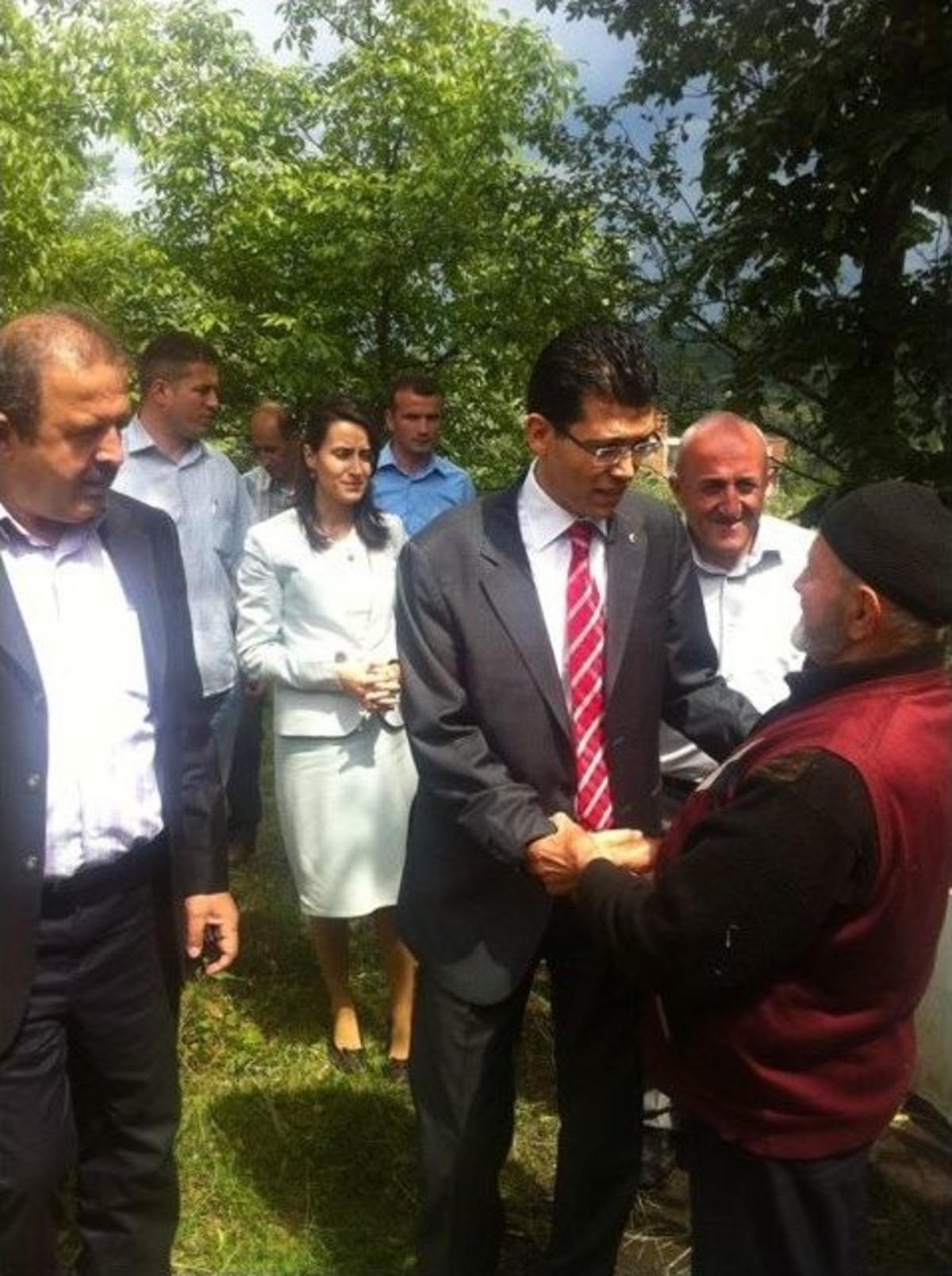 Korgan G&ouml;n&uuml;l El&ccedil;ilerinden Ailelere Ziyaret