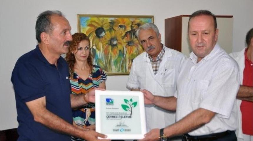 Fethiye'nin &Ccedil;evreci İşletmelerine Berat Takdim Edildi