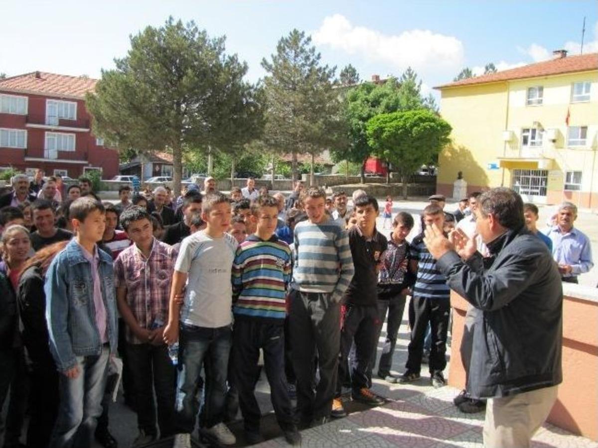 Hisarcık&rsquo;ta İlk Kez Sbs, Sınavı Yapıldı