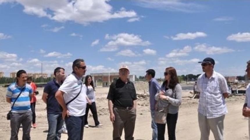 Başkan İ&ccedil;a &Ccedil;alışmaları İnceledi