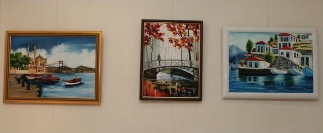 Altınşehir Resim At&ouml;lyesi&rsquo;nden Yıl Sonu Sergisi