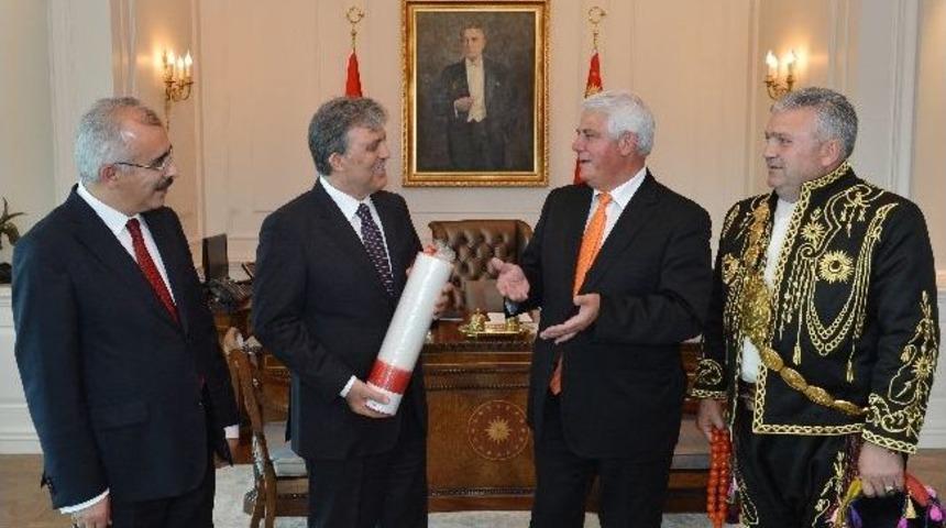 Cumhurbaşkanı G&uuml;l&rsquo;e Kırkpınar Daveti