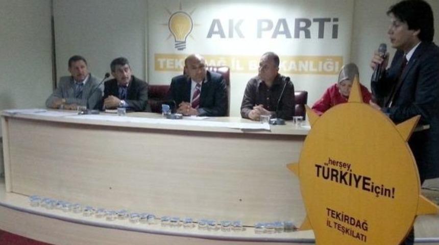 Ak Parti Merkez İl&ccedil;e Başkanı Tunca&rsquo;dan Sağduyu &Ccedil;ağrısı