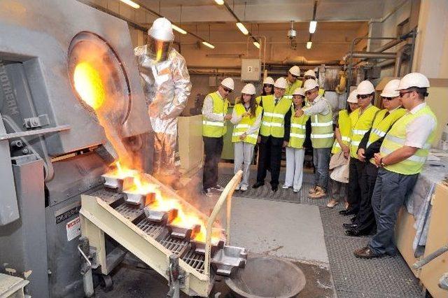 Vali Erden Altın Madenini Gezdi 1