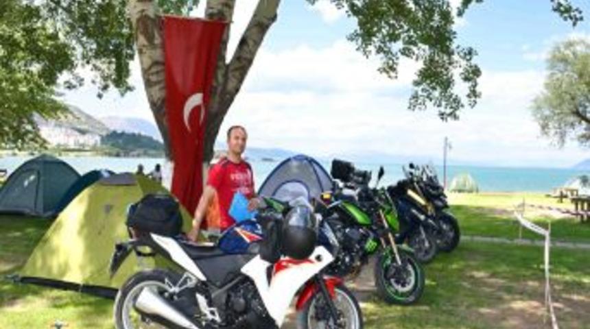 Eğirdir'de Motosiklet Şenlikleri Başladı