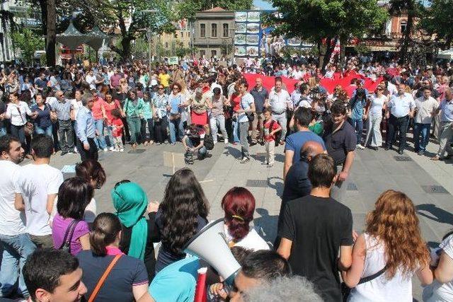 Trabzon da  taksim Gezi Parkı  Protestosu 2