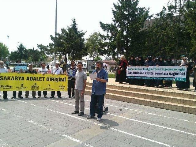 Sakarya’daki Özgürlük Eylemi 405’inci Haftasını Geride Bıraktı