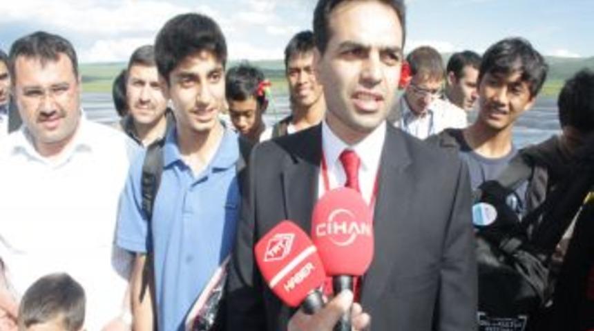 T&uuml;rk&ccedil;e&rsquo;nin &Ccedil;ocukları'na Kars'ta Coşkulu Karşılama