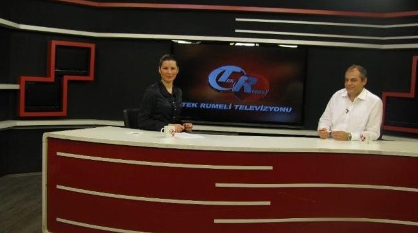 Dalgı&ccedil; Tek Rumeli Televizyonuna Canlı Yayın Konuğu Oldu