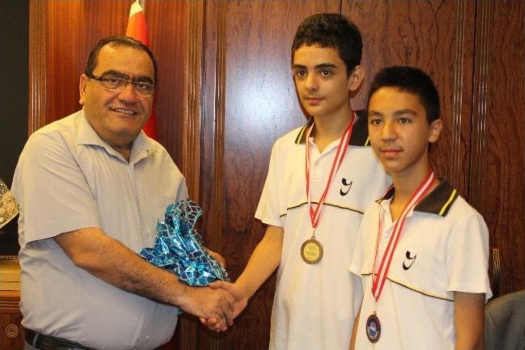 Kaymakam Okur, Başarılı &Ouml;ğrencileri Konuk Etti