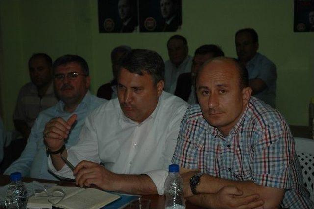 Eski Milletvekili &Ccedil;er&ccedil;i, B&uuml;y&uuml;kşehir İ&ccedil;in Destek Arayışlarını Selendi de S&uuml;rd&uuml;rd&uuml; 2