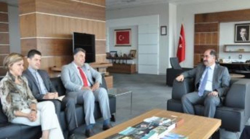 Kaafarani&rsquo;den Nk&uuml; Rekt&ouml;r&uuml; Şimşek&rsquo;e Ziyaret