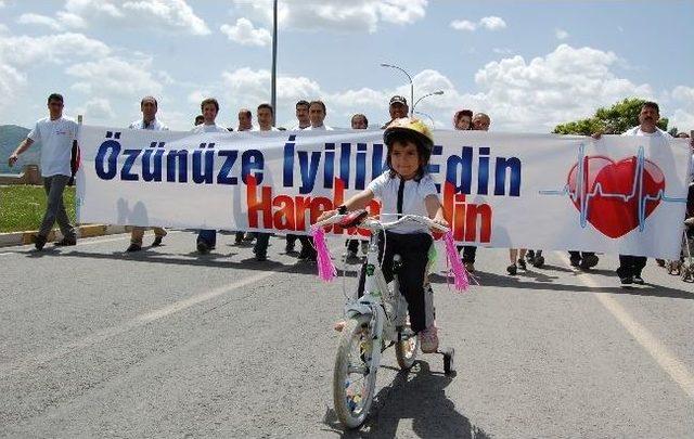 Tatvan’da “dünya Sağlık İçin Hareket Et Günü” Etkinlikleri