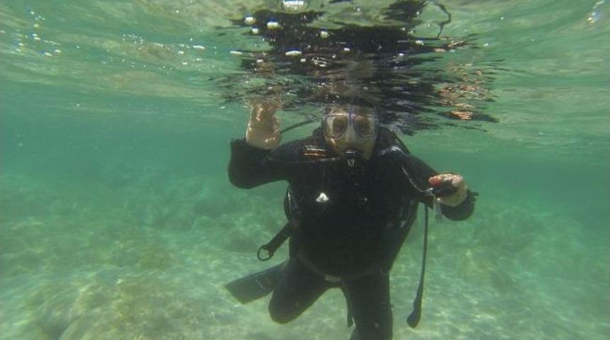 Çandarlı, Su Altı Güzellikleri İle Dalgıçların İlgi Odağı Oldu