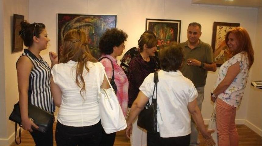 Gaziantep&rsquo;te Ressam Şule &Ouml;zbahar, 21. Kişisel Resim Sergisini A&ccedil;tı