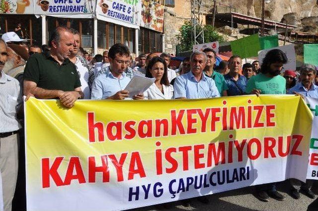 Hasankeyf'te Gezi Parkı’na Destek Yürüyüşü