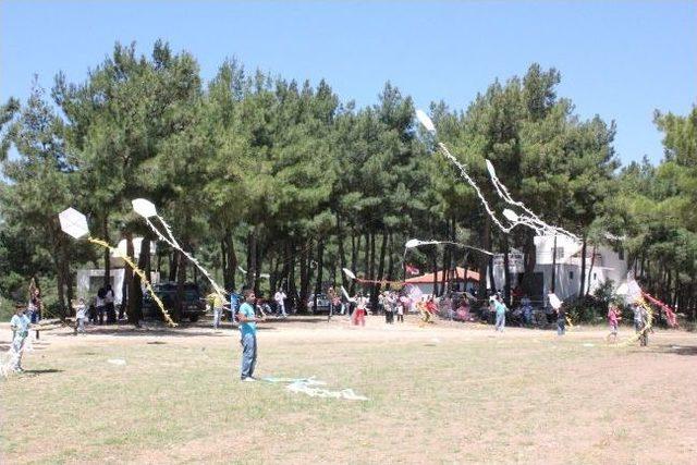 Urla Semaları Y&uuml;zlerce U&ccedil;urtmayla G&ouml;kkuşağına D&ouml;nd&uuml; 1