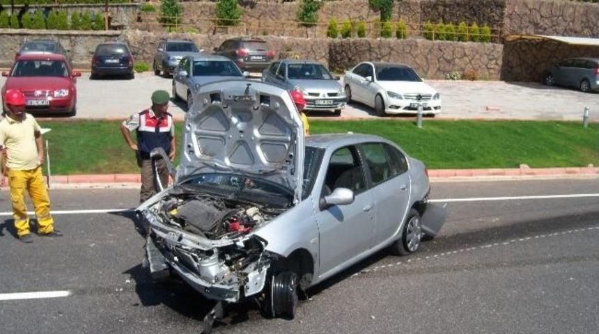 Marmaris&rsquo;te Trafik Kazası 5 Kişi Yaralandı