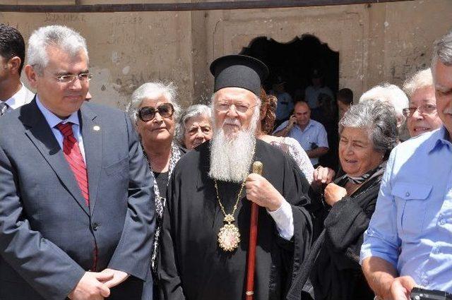Fener Rum Patriği Bartholomeos Niğde de Ayin Yönetti 1