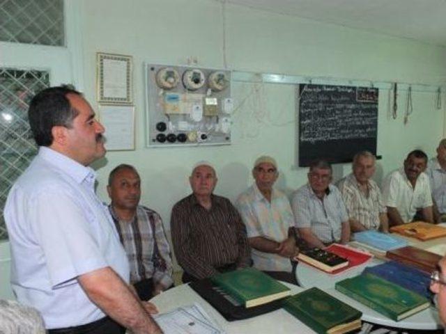 Tarsus’ta Camilerde Akşam Dersleri