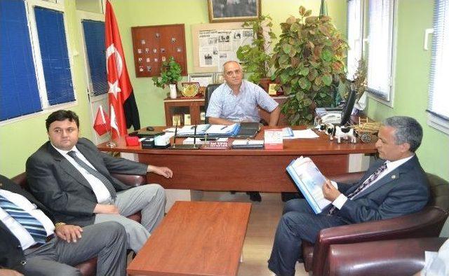 Yurttaş’tan Topal’a Taziye Ziyareti