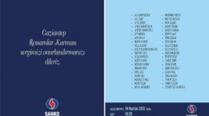 Sanko Sanat Galerisi&rsquo;nde Sergi