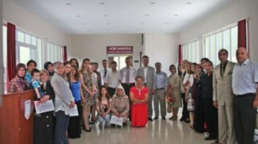 Veliler Sertifika Aldı