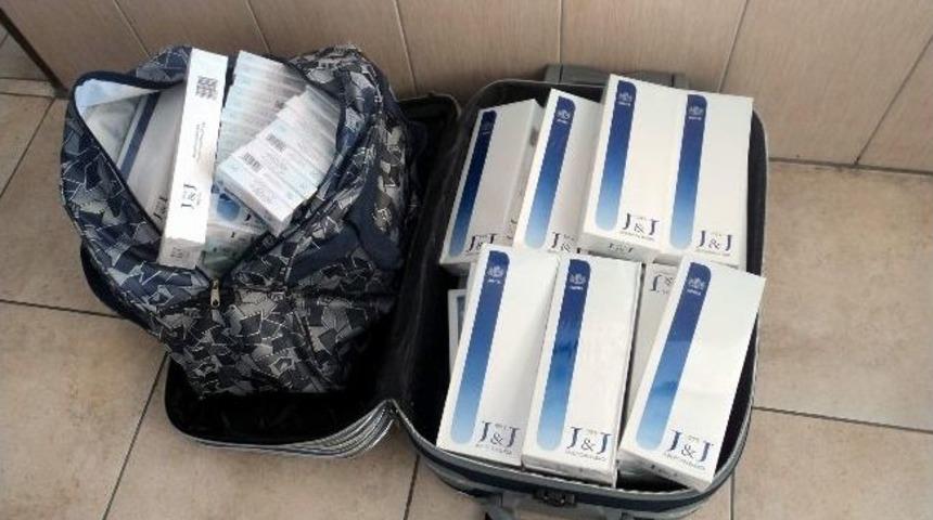 Jandarma Ekipleri Ka&ccedil;ak Sigaraya Ge&ccedil;it Vermedi