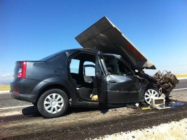 K&uuml;tahya da Trafik Kazası: 1 Yaralı 2