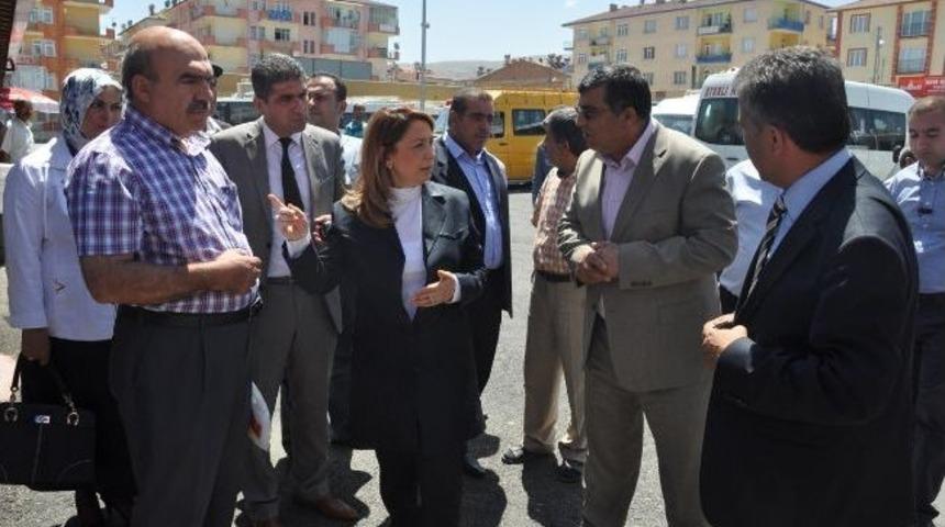 Milletvekili &Ccedil;alık, Kuzey Garajı Esnafını Ziyaret Etti