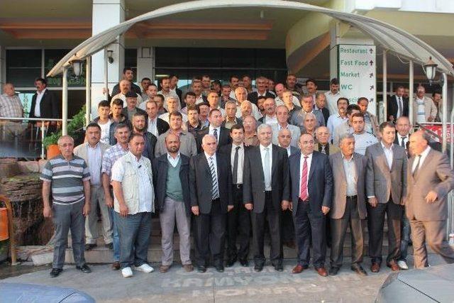 Kayseri Pancar Ekicileri Kooperatifi Başkan Adayı Mahmut Çeçen Çiftçilerler Buluştu