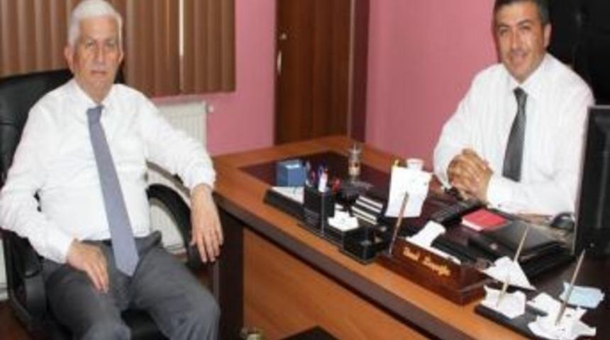 Başkan Kılın&ccedil;arslan Chp İl&ccedil;e Başkanı Başoğlu&rsquo;nu Ziyaret Etti