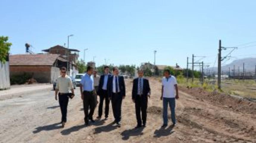 Malatya&rsquo;da Gazi Caddesi Yenileniyor