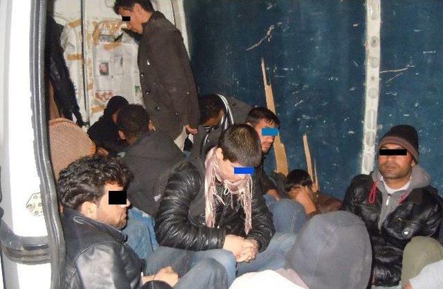 7 Şehirde Göçmen Kaçakçılığı Operasyonu 1