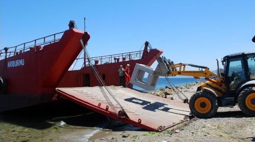 Mudanya'da Son Resifler Denize Bırakıldı