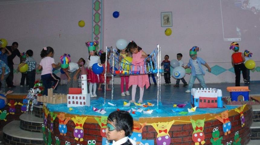 Baydiğin Anaokulu &Ouml;ğrencilerinin Yıl Sonu Sergisi Beğenildi