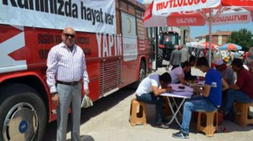 Kızılay Sarıkaya Şubesi Kan Bağışı Kampanyası Başlattı