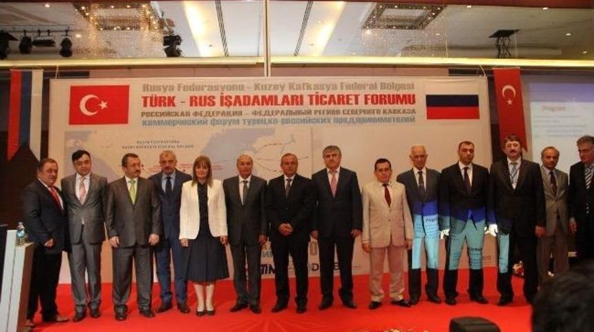 Trabzon'da T&uuml;rk- Rus İşadamları Ticaret Forumu Toplantısı