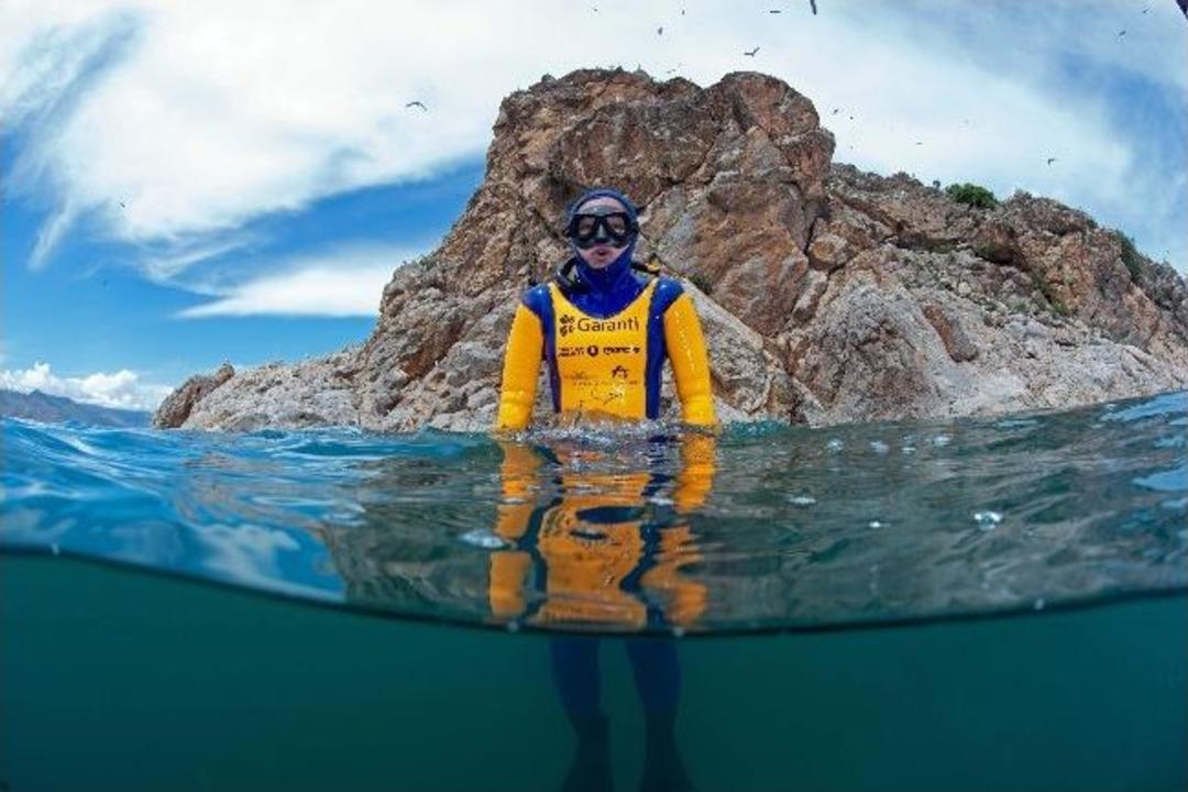 Şahika Erc&uuml;men&rsquo;in Su Altı Rekor G&ouml;r&uuml;nt&uuml;leri Yayınlandı