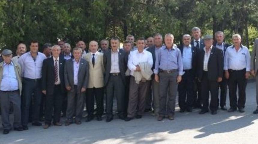 &Ouml;demişli Muhtarlardan Ankara &Ccedil;ıkarması