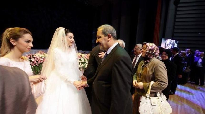 Başkan &Uuml;rg&uuml;p, Muhsin Yazıcıoğlu&rsquo;nın Kızının Nik&acirc;h T&ouml;renine Katıldı
