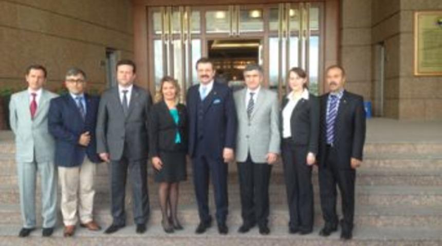 TOOB Başkanı İTSO&rsquo;yu ağırladı