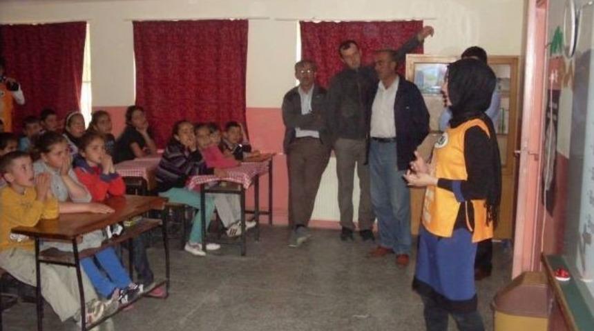 Tema&rsquo;dan Ağcalı K&ouml;y&uuml;ne Yeşil Bilgi Eğitimi Desteği