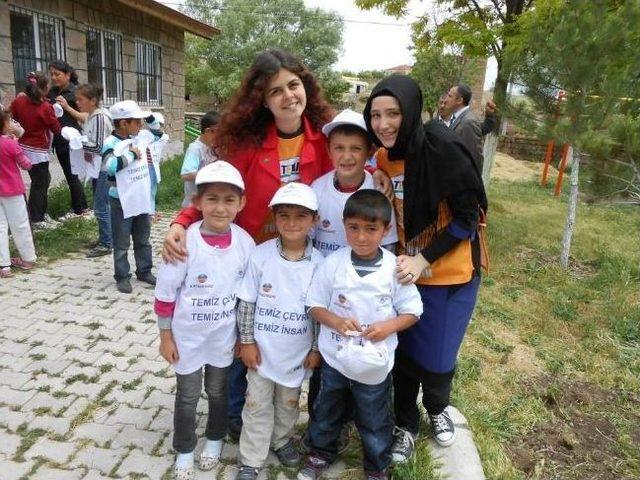 Tema’dan Ağcalı Köyüne Yeşil Bilgi Eğitimi Desteği