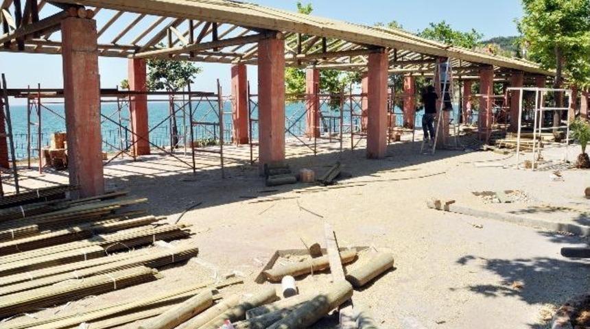 Ereğli Belediyesi Plaj Tesislerini A&ccedil;ıyor